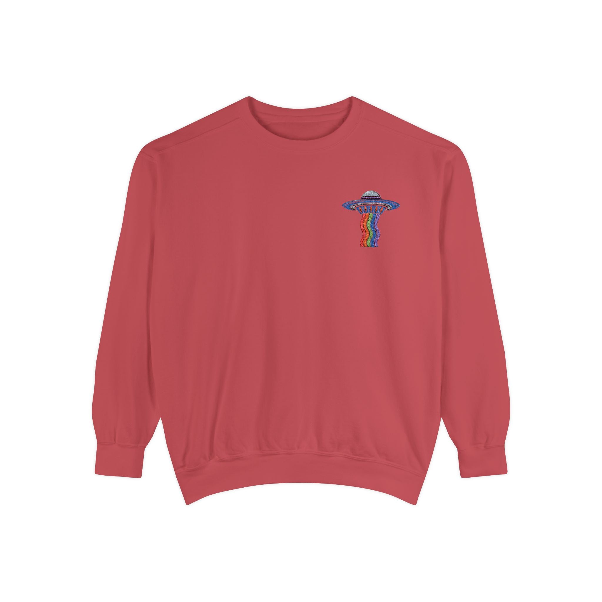 Unisex Garment-Dyed Sweatshirt, Casual Comfort, Cozy Vibes, Everyday Wear, Gift for Him/Her, Perfect for Relaxing