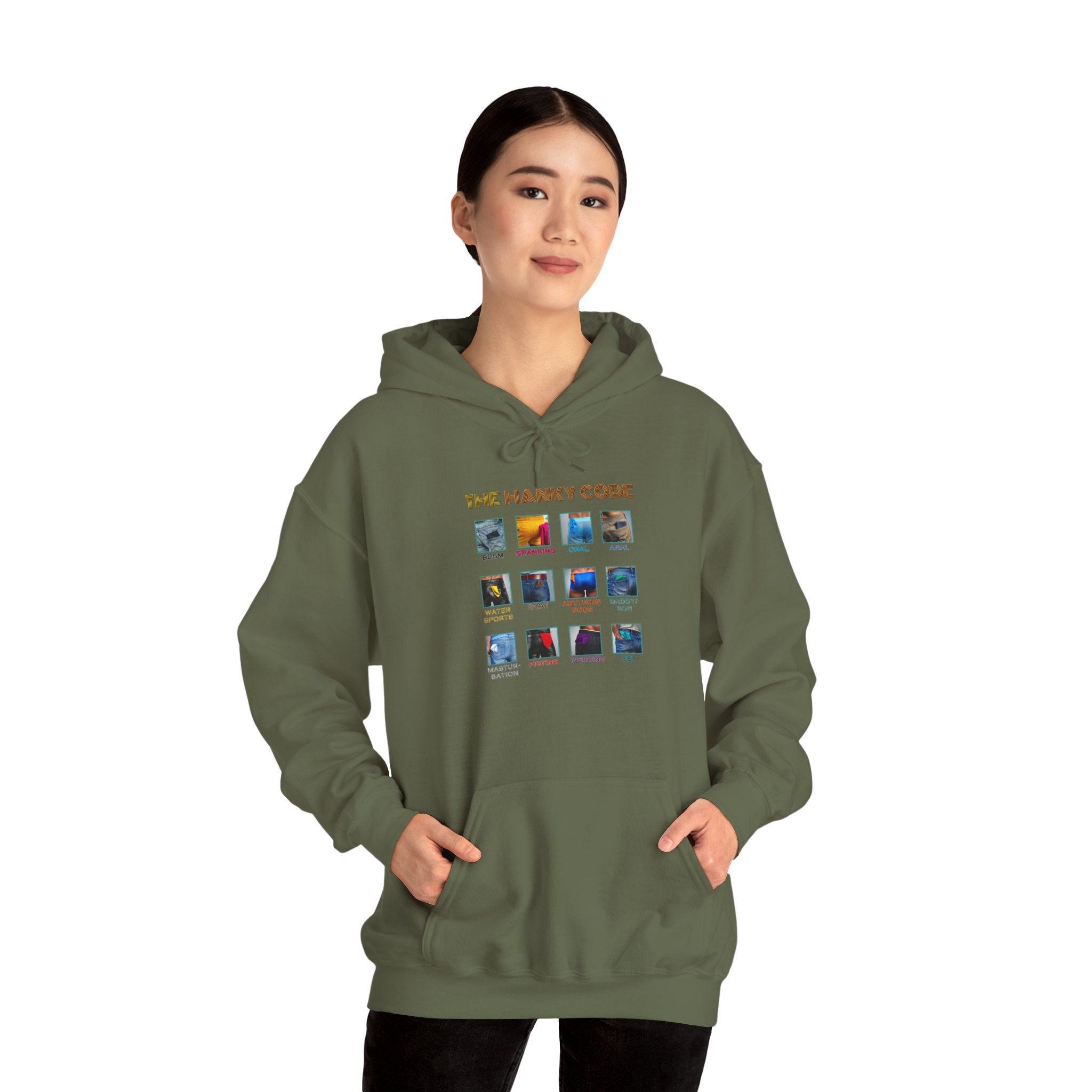 Unisex Heavy Blend™ Hooded Sweatshirt Crewneck Sweatshirt – Queer Streetwear Cozy Essential