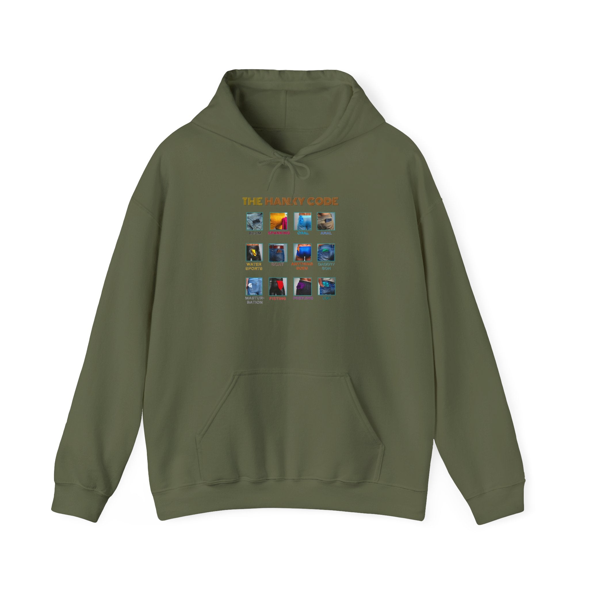 Unisex Heavy Blend™ Hooded Sweatshirt Crewneck Sweatshirt – Queer Streetwear Cozy Essential