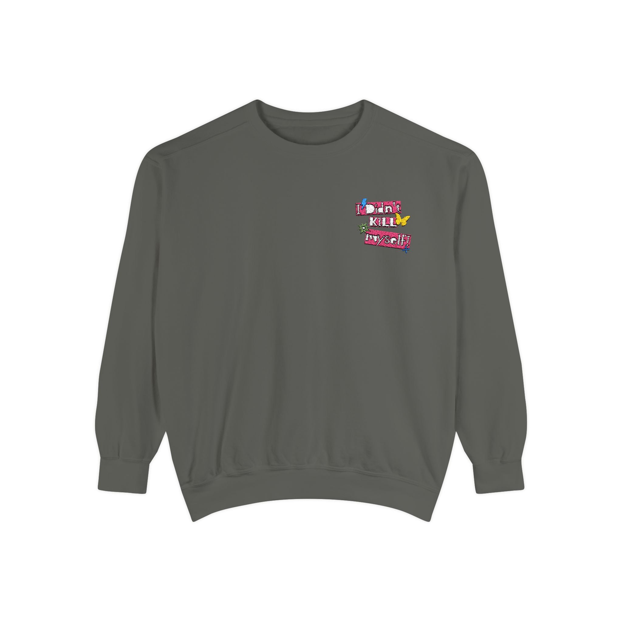 Chic Floral Unisex Sweatshirt, Cozy Casual Wear, Spring Fashion, Gift for Her, Everyday Comfort Crewneck Sweatshirt – Queer Streetwear Cozy Essential