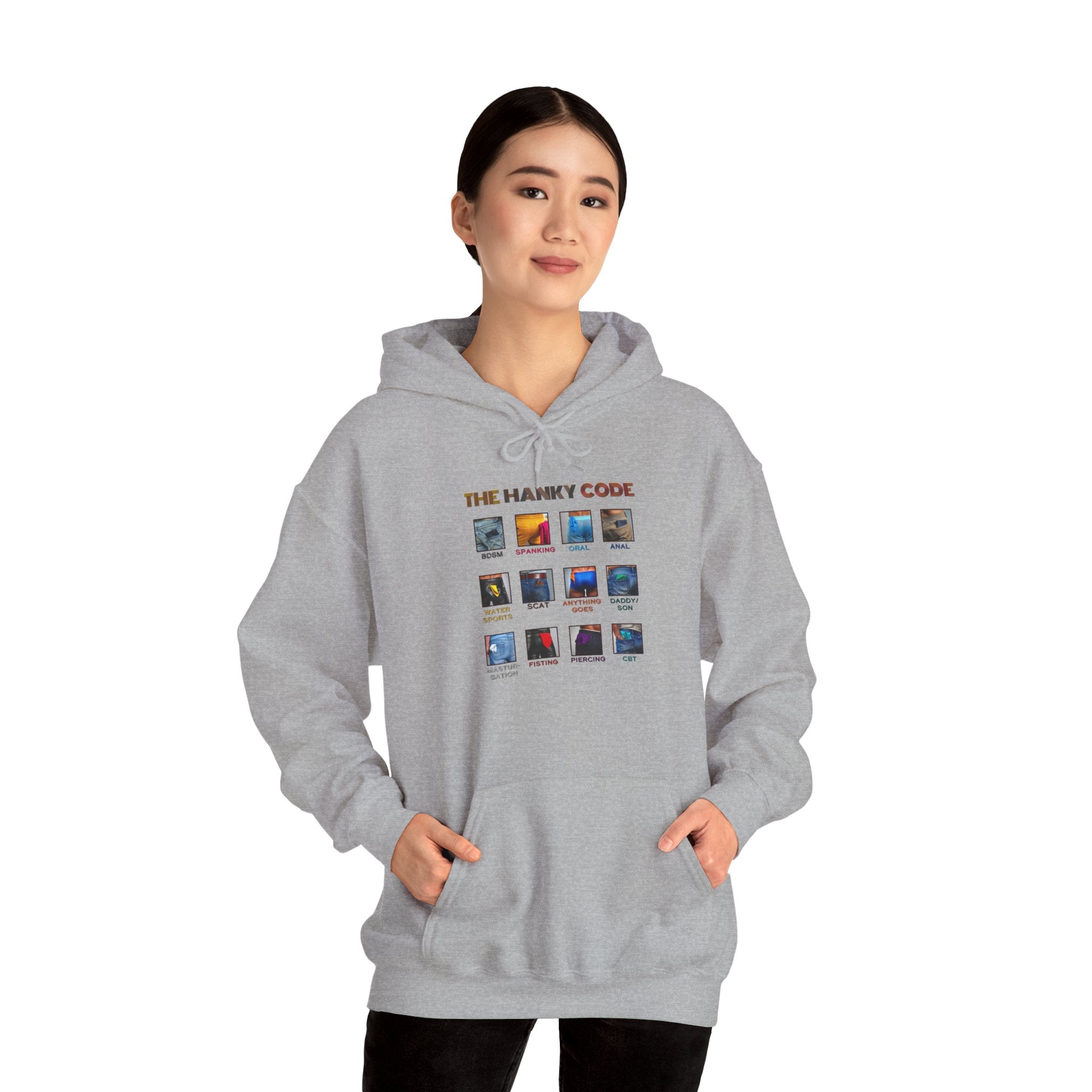 Unisex Heavy Blend™ Hooded Sweatshirt Crewneck Sweatshirt – Queer Streetwear Cozy Essential