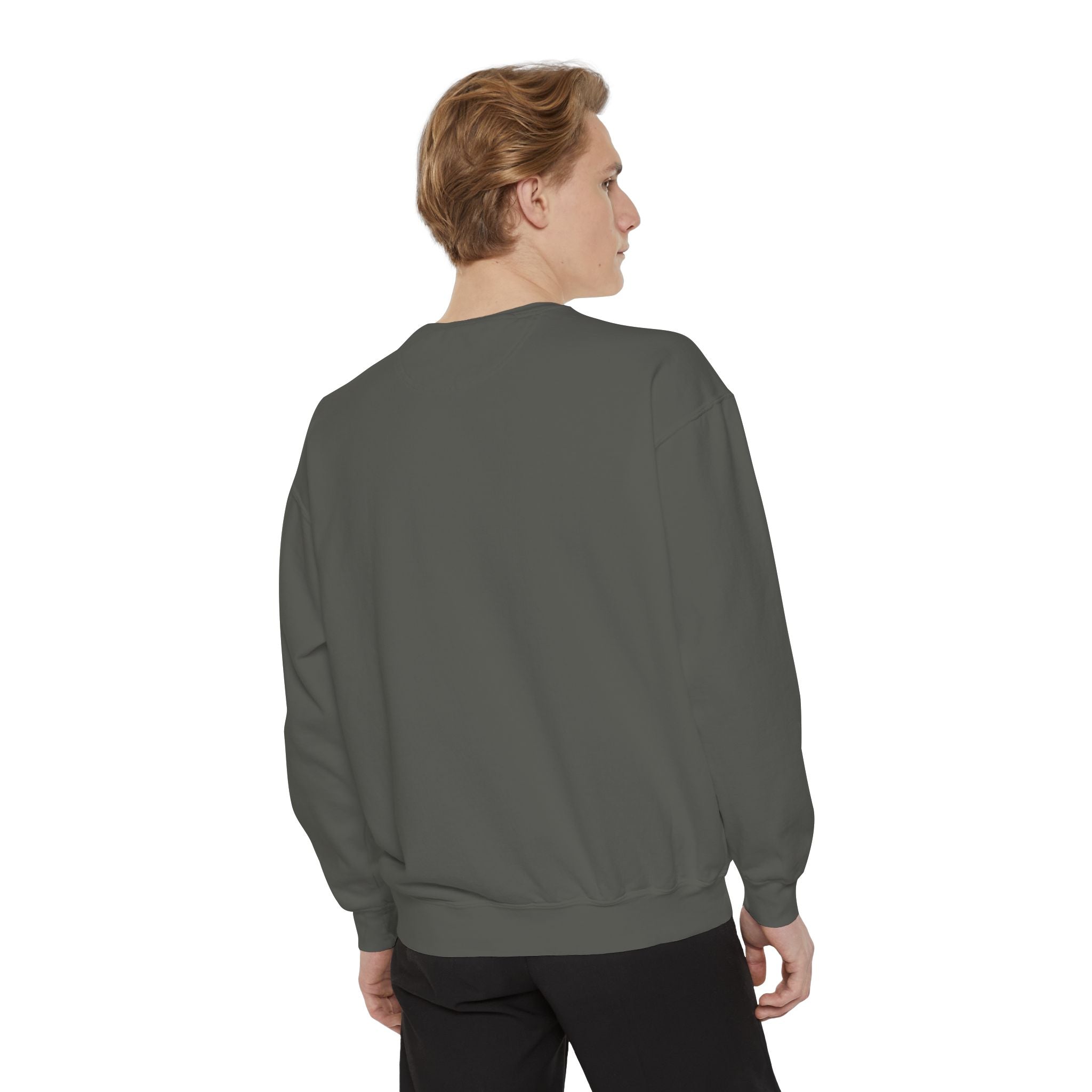 Cozy Unisex Garment Crewneck Sweatshirt – Queer Streetwear Cozy Essential