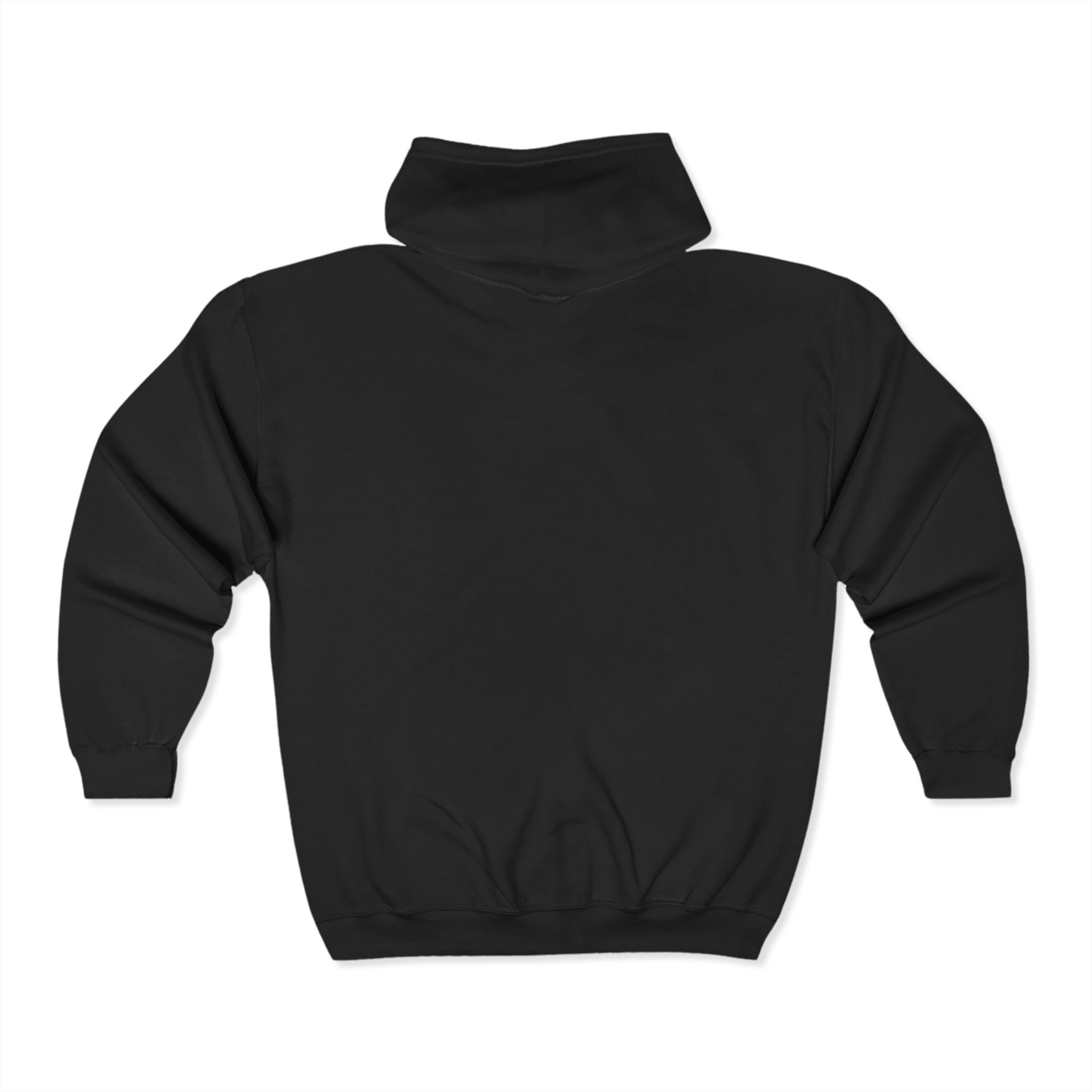 Zip Hoodie "Orange You Glad" Mental Health Conversation Starter Hoodie – Bold Queer Streetwear Essential