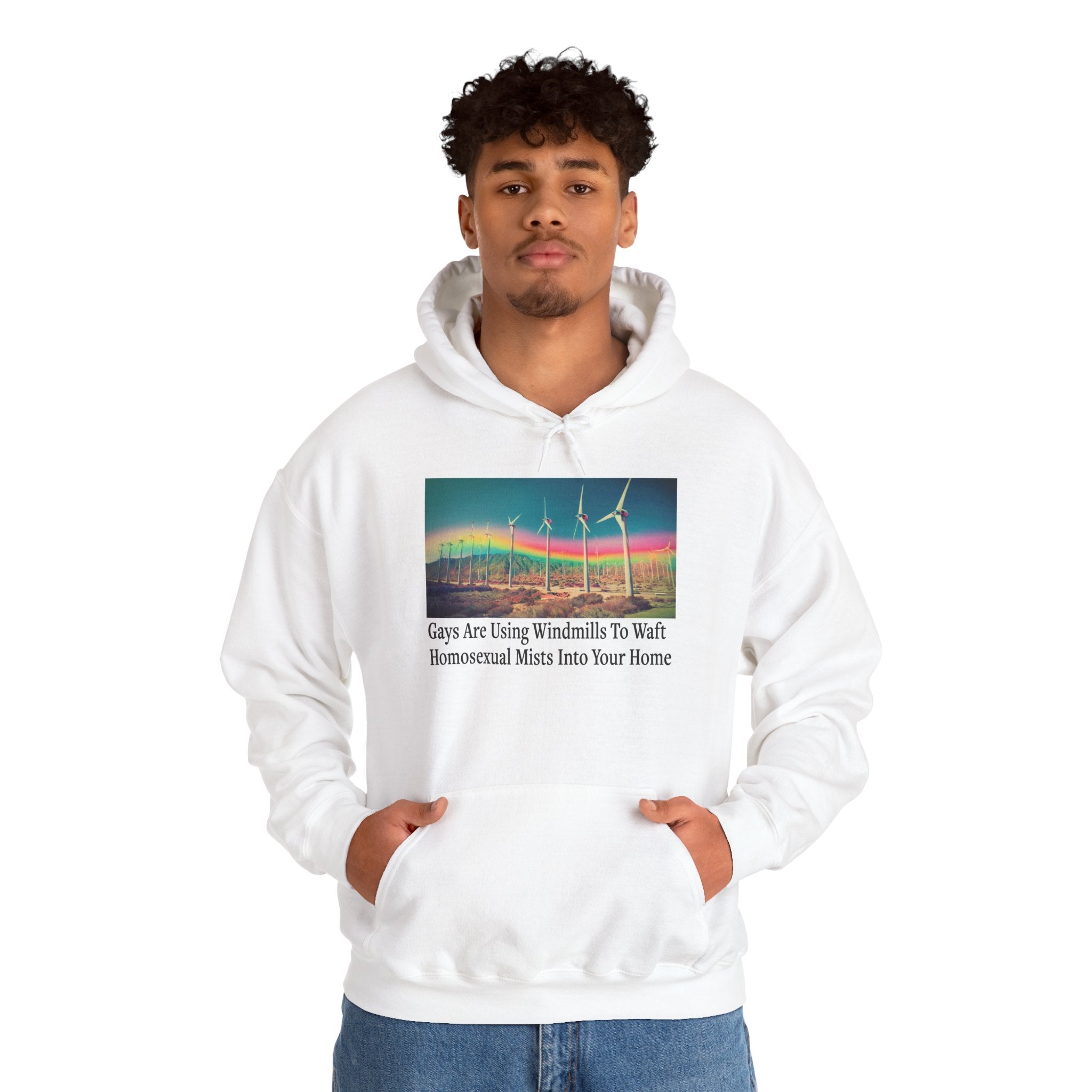 Unisex Heavy Blend™ Hooded Sweatshirt Crewneck Sweatshirt – Queer Streetwear Cozy Essential