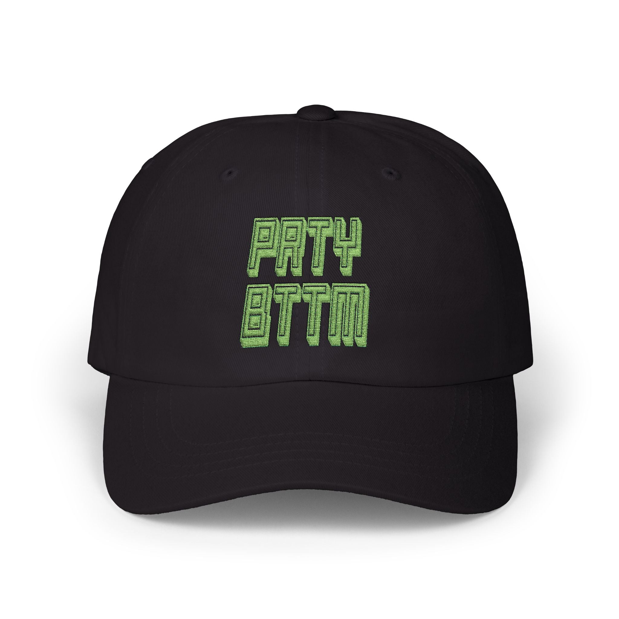 Snapback cap with Club Riot embroidery – queer streetwear hat