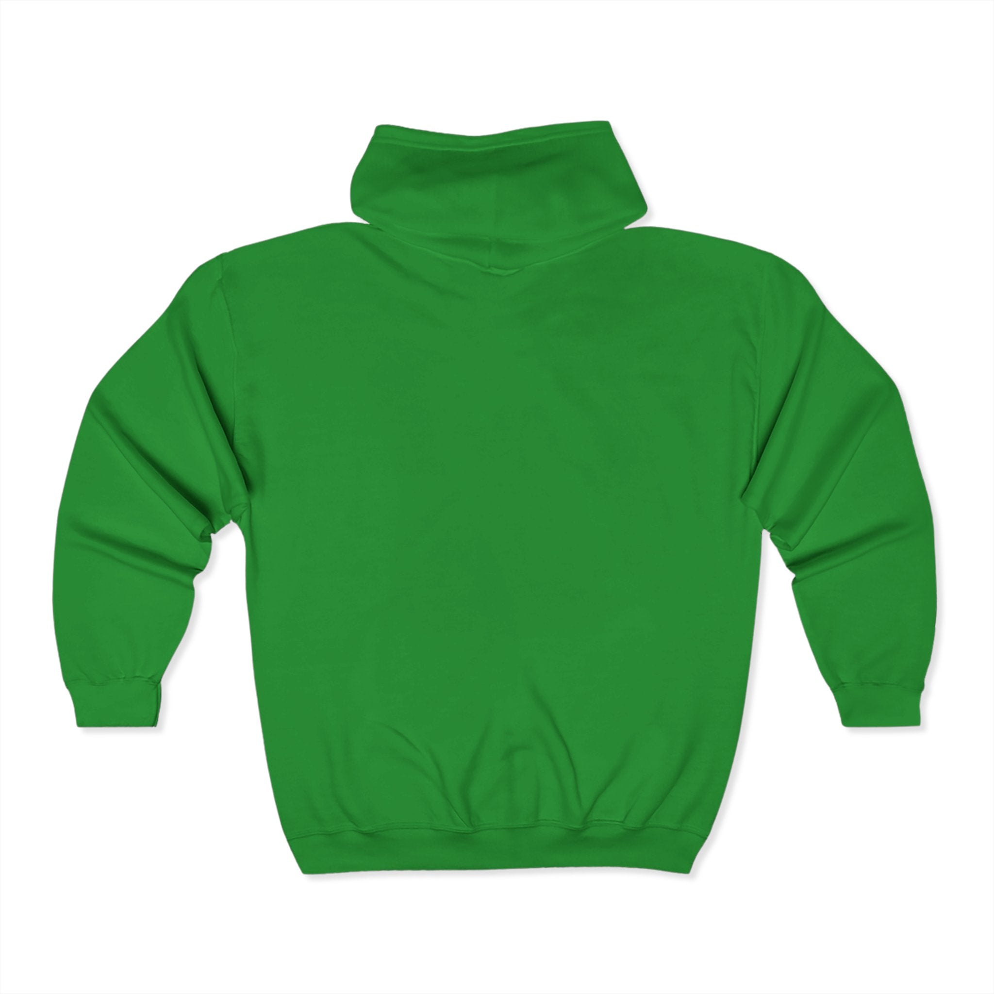 Zip Hoodie "Orange You Glad" Mental Health Conversation Starter Hoodie – Bold Queer Streetwear Essential
