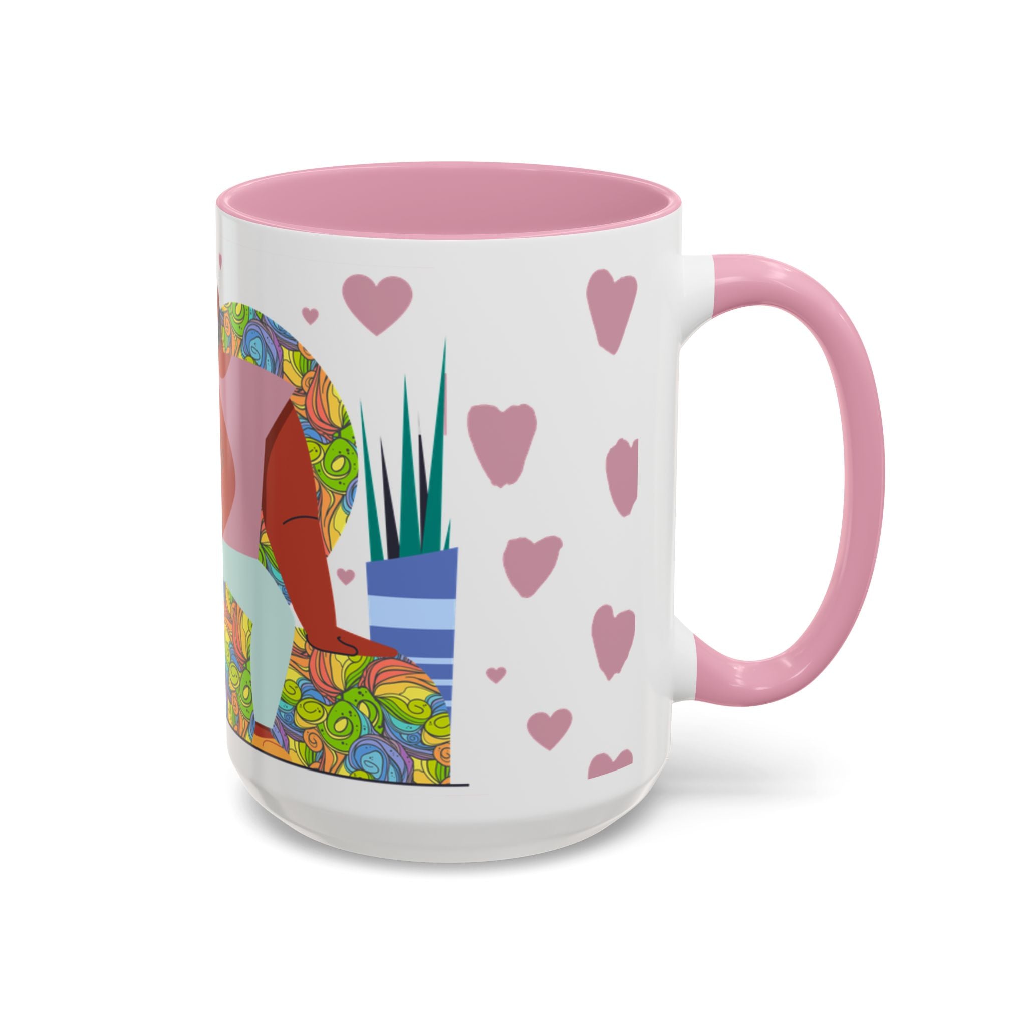 Vibrant Love Mug Glassware – Bold Queer Streetwear Drinkware