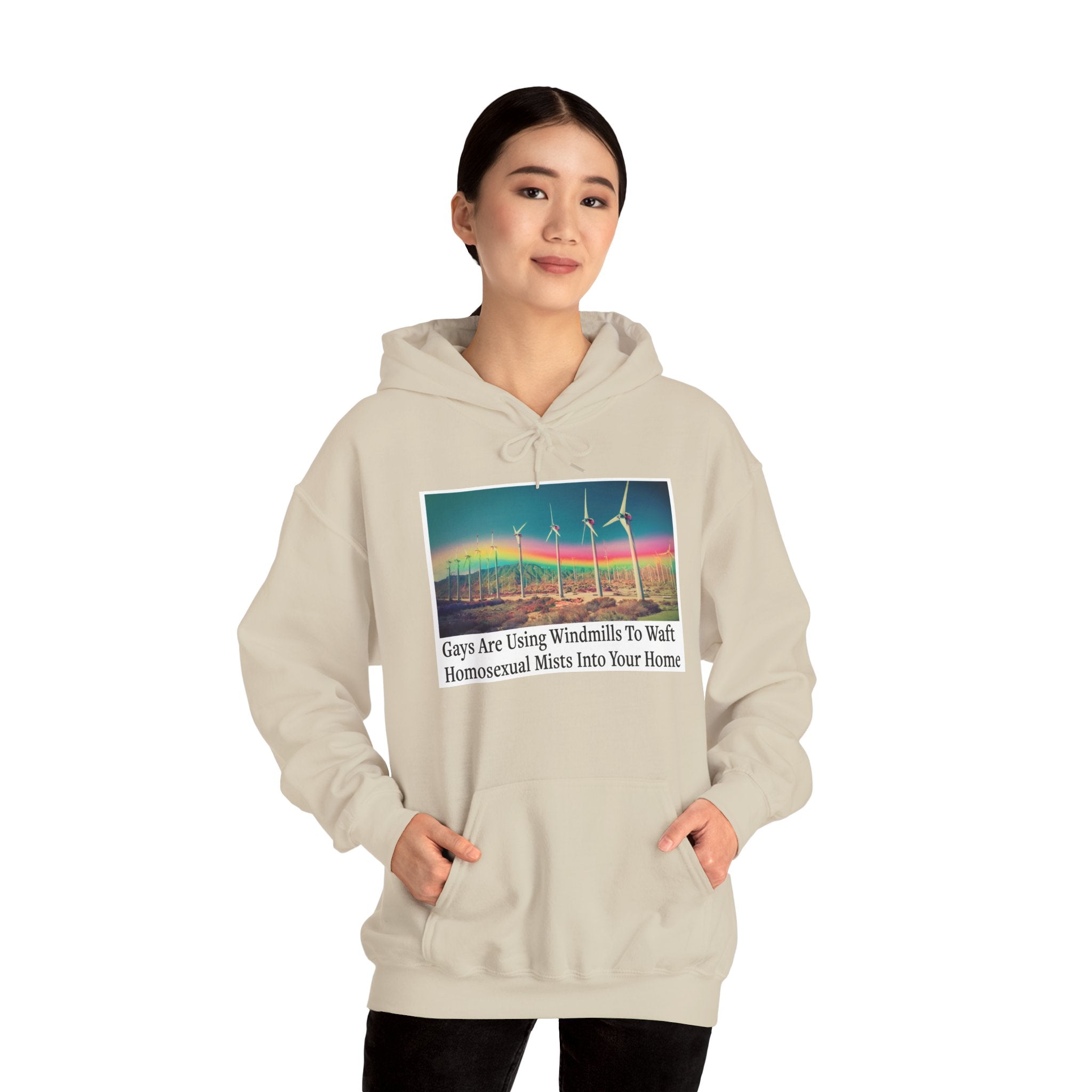 Unisex Heavy Blend™ Hooded Sweatshirt Crewneck Sweatshirt – Queer Streetwear Cozy Essential