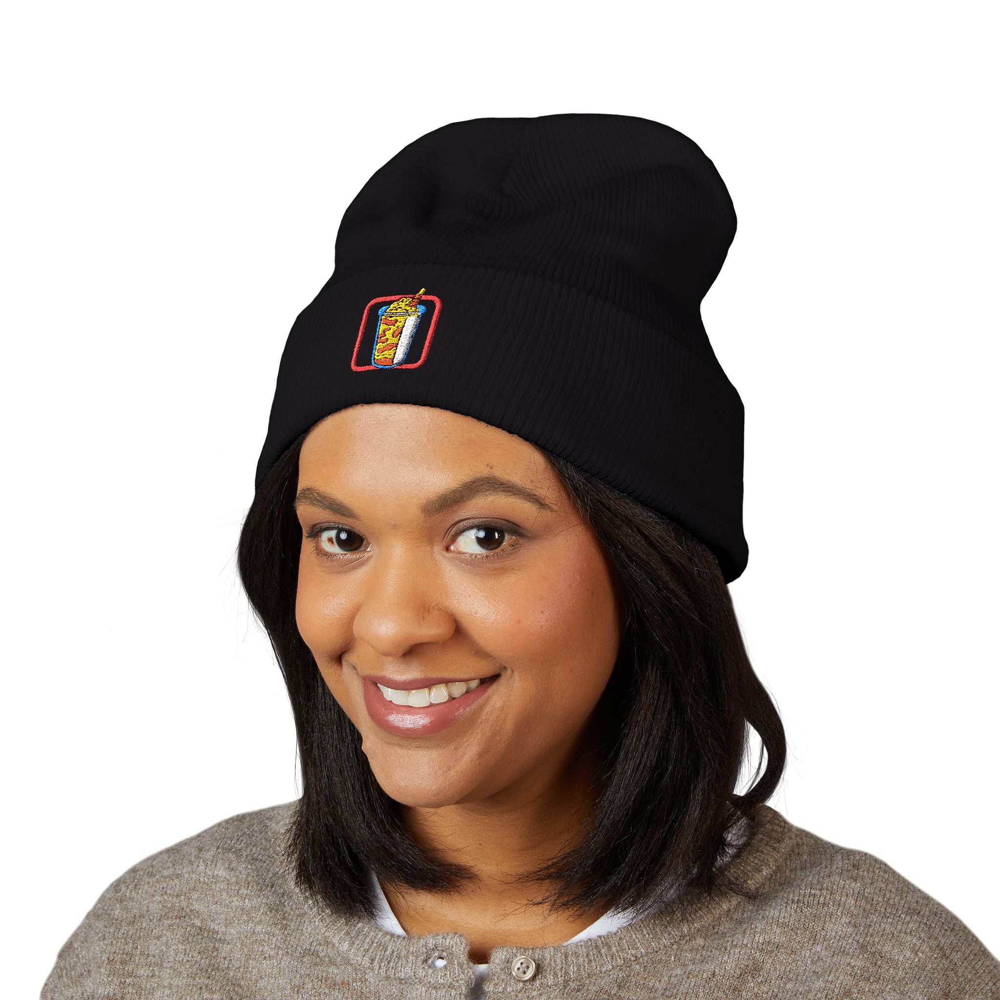 Classic Cuffed Beanie (Embroidery) – Club Riot Queer Streetwear