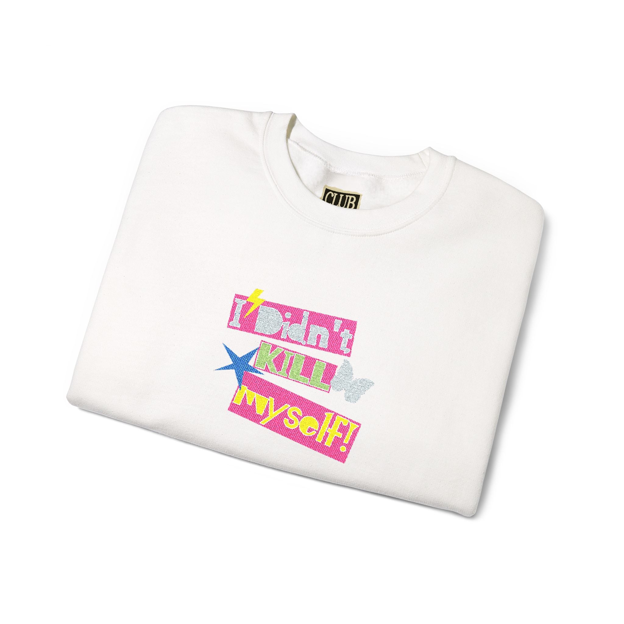 Vibrant Unisex Crewneck Sweatshirt, Cozy Fashion, Casual Wear, Gift for Friends, Colorful Sweatshirt, Everyday Comfort Crewneck Sweatshirt – Queer Streetwear Cozy Essential