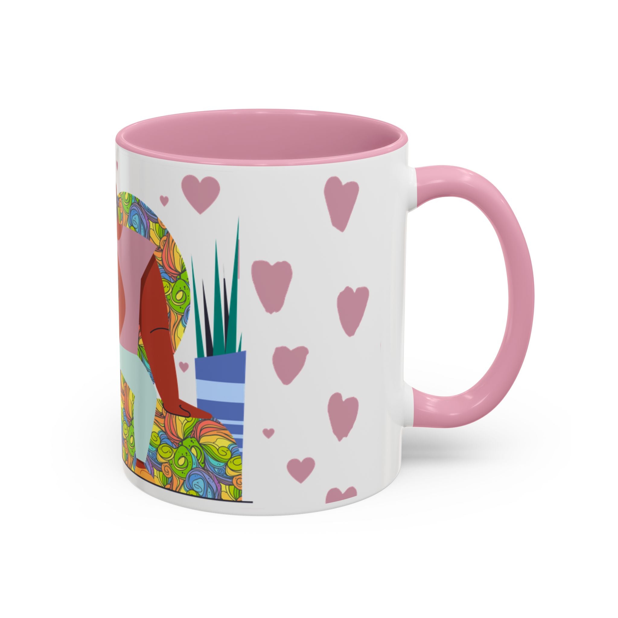 Vibrant Love Mug Glassware – Bold Queer Streetwear Drinkware