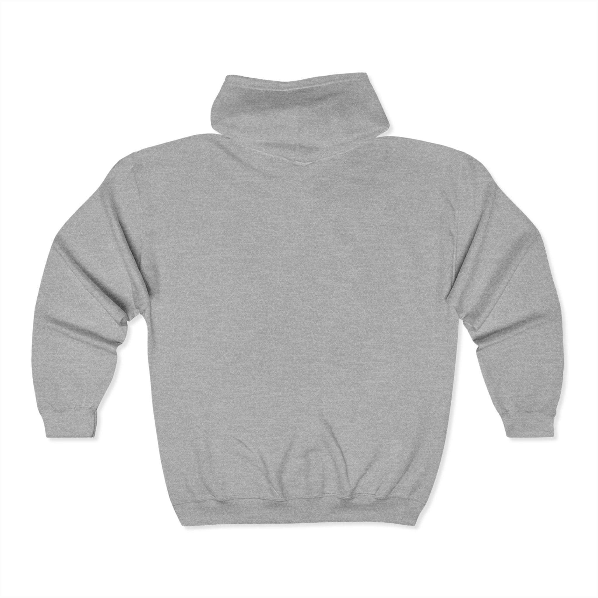 Zip Hoodie "Orange You Glad" Mental Health Conversation Starter Hoodie – Bold Queer Streetwear Essential