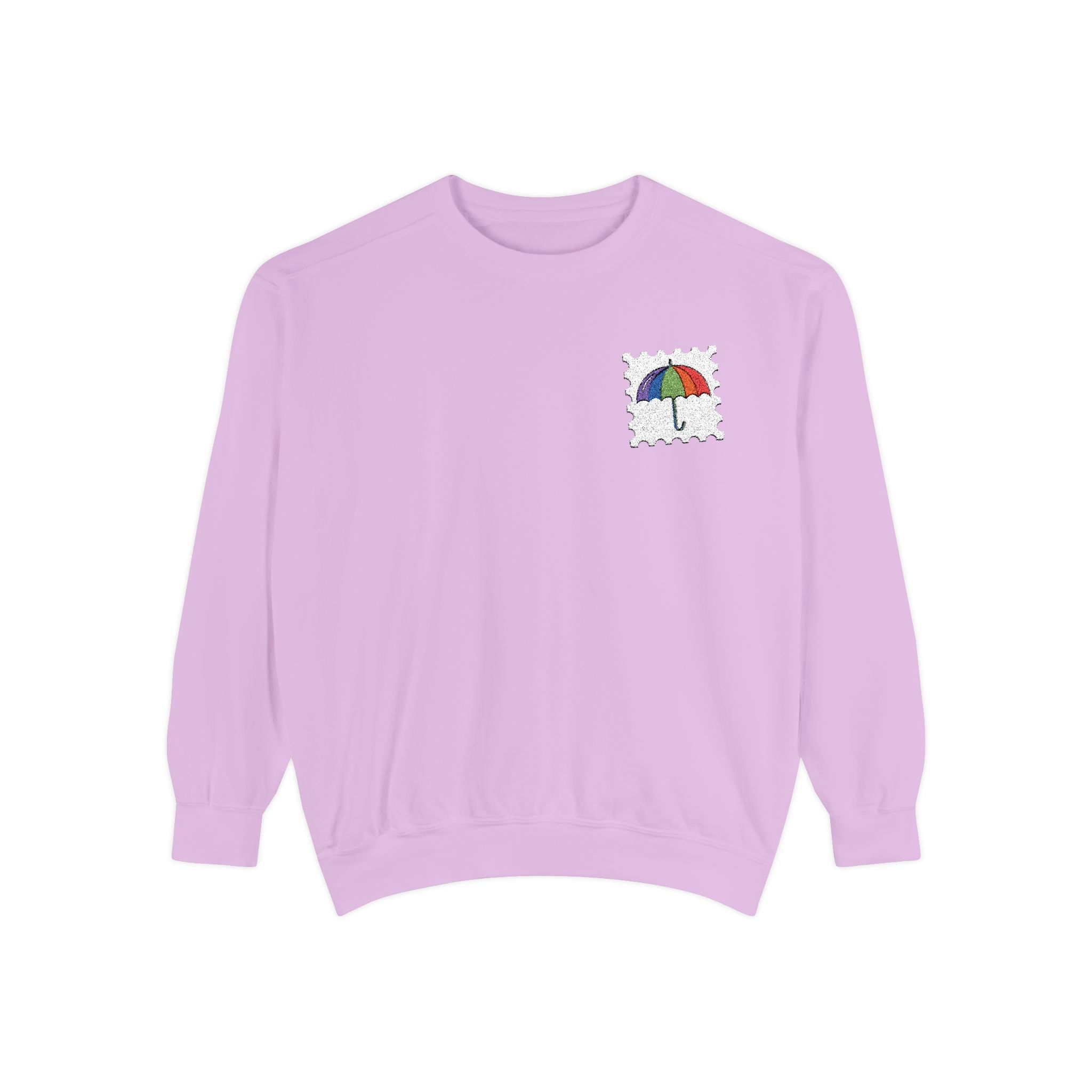 Colorful Garment Crewneck Sweatshirt – Queer Streetwear Cozy Essential