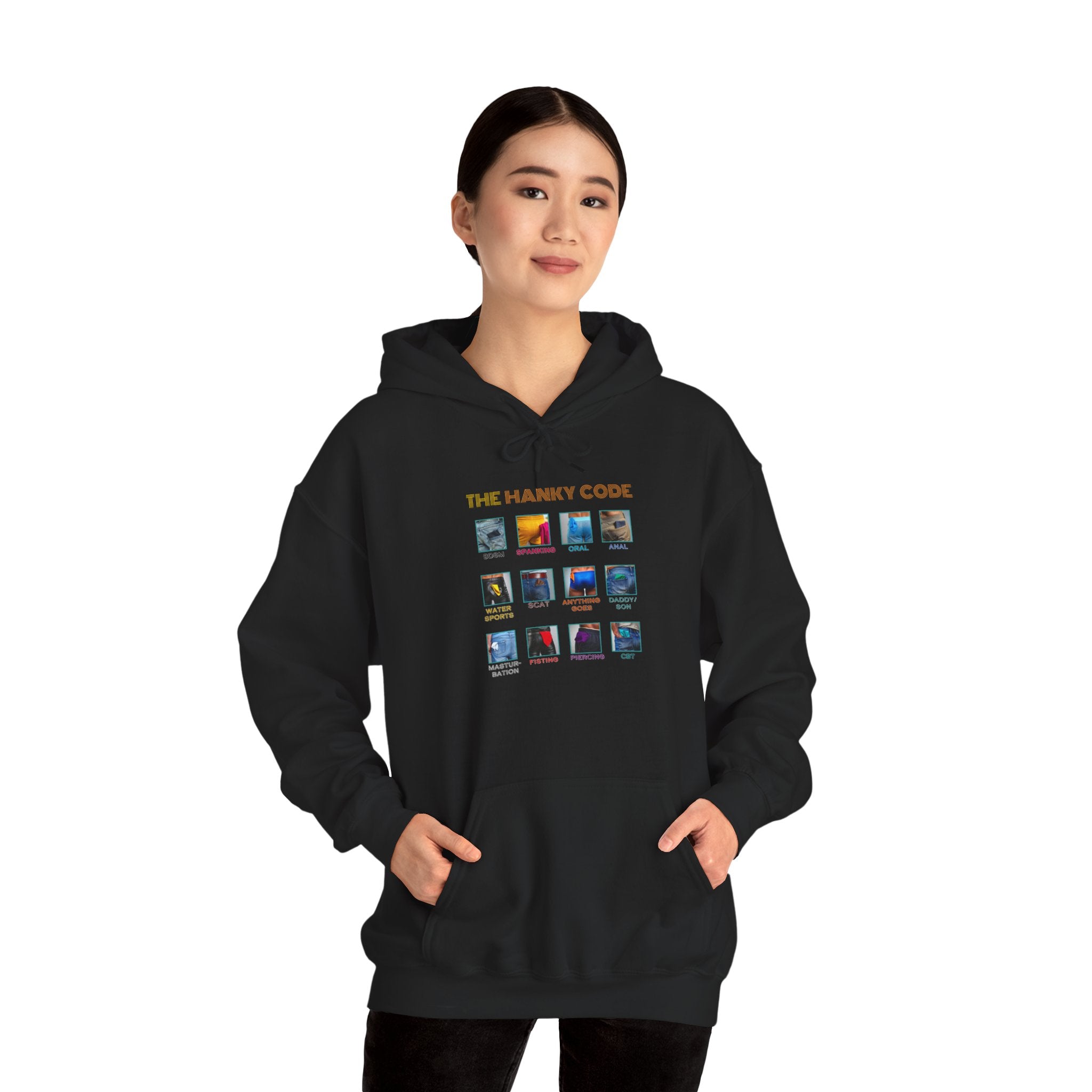 Unisex Heavy Blend™ Hooded Sweatshirt Crewneck Sweatshirt – Queer Streetwear Cozy Essential