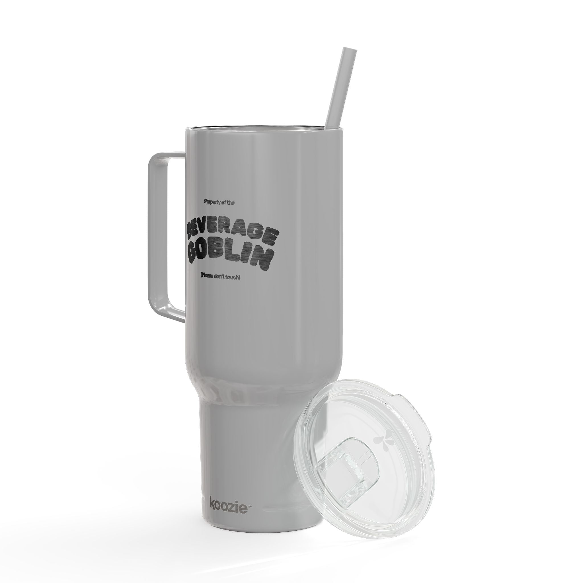 40oz Insulated Tumbler with Lid - Funny Beverage Goblin Design, Perfect for Gifts & Celebrations – Club Riot Queer Streetwear