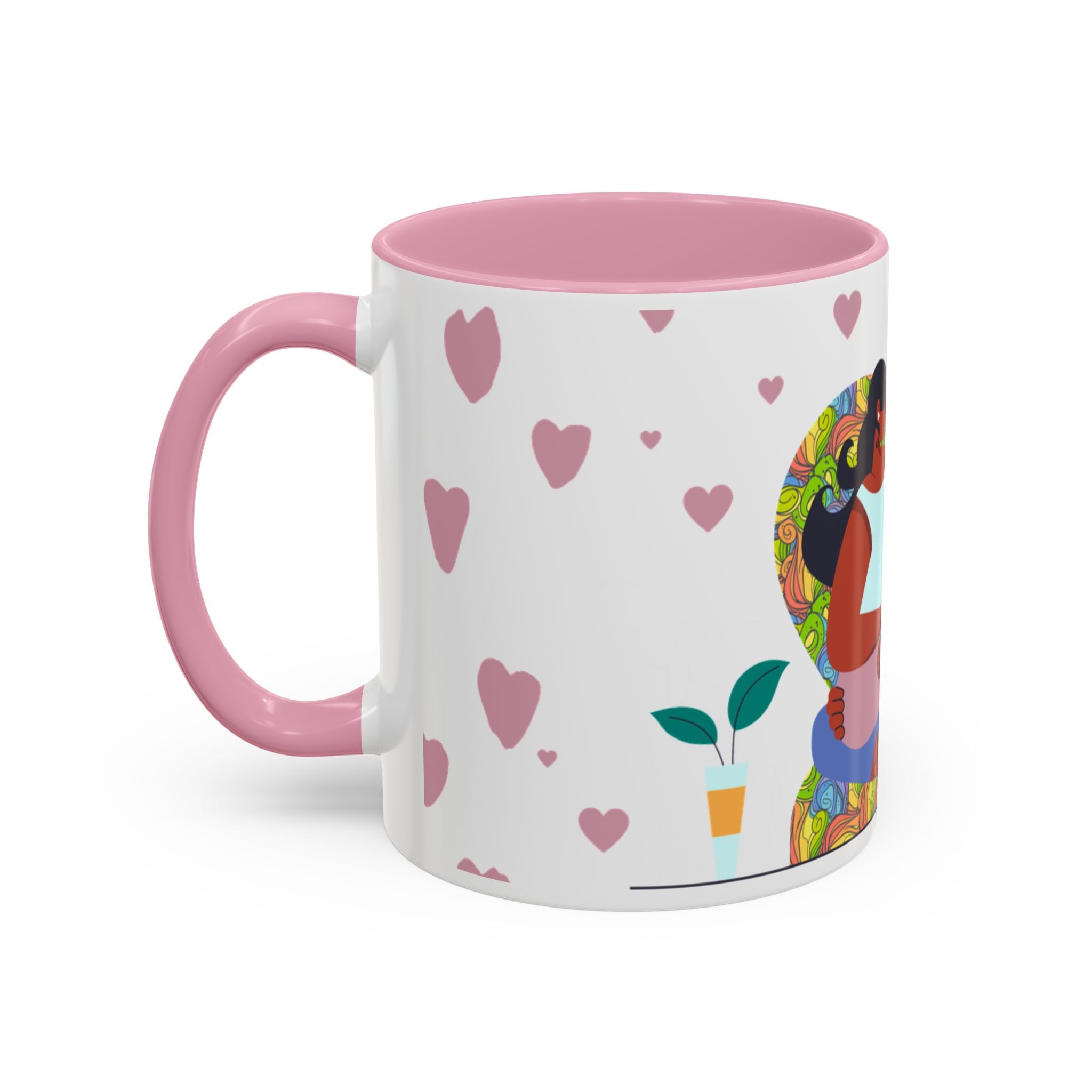 Copy of Vibrant Love Mug Glassware – Bold Queer Streetwear Drinkware