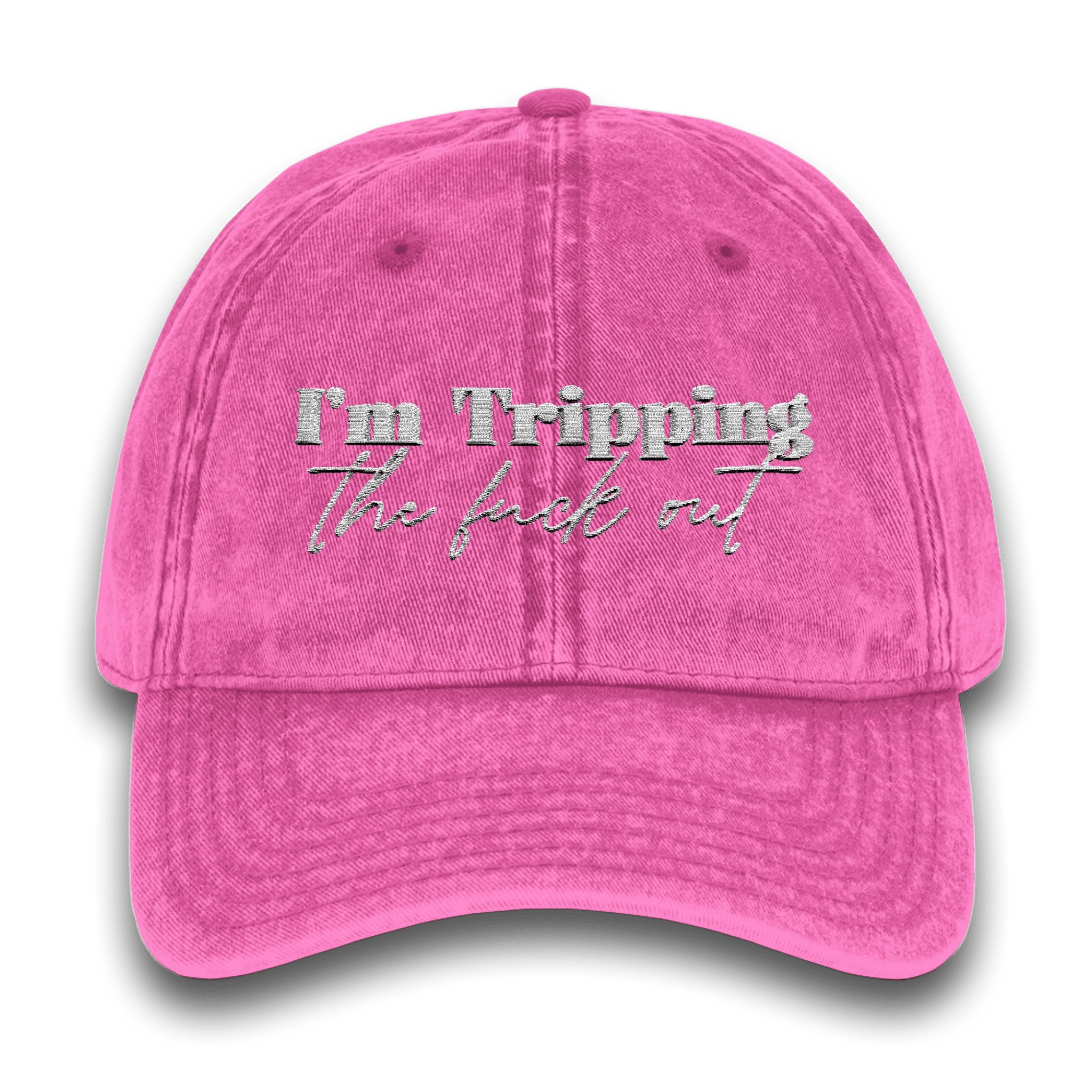 Embroidered Vintage Dad Hat Snapback Trucker Cap – Embroidered Queer Streetwear Hat