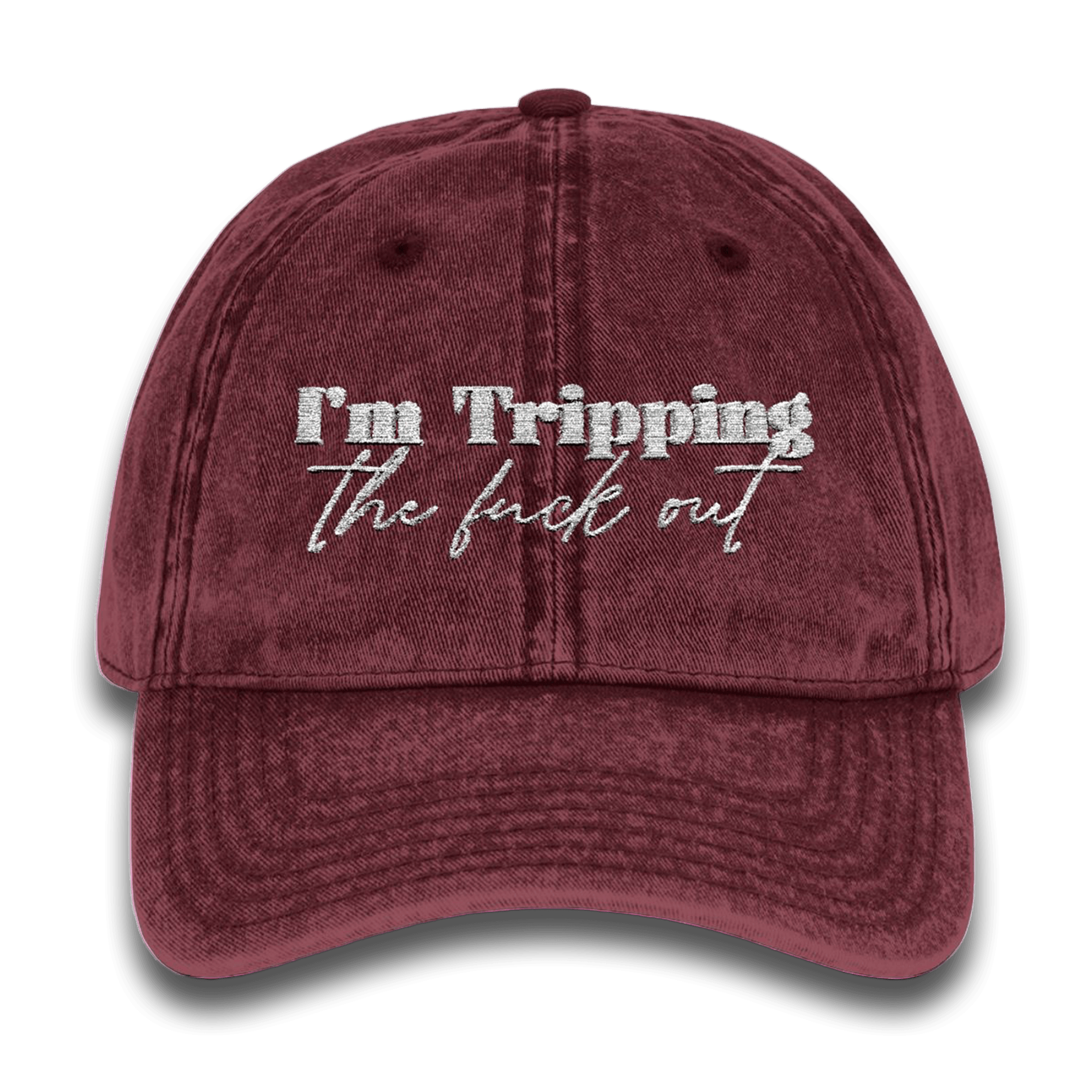Embroidered Vintage Dad Hat Snapback Trucker Cap – Embroidered Queer Streetwear Hat