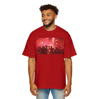 Men's Heavy Oversized Tee, Trendy Streetwear Shirt, Cool Graphic Top, Casual Men’s Apparel, Lightweight Summer Tee, Perfect for Concerts Unisex T-Shirt – Bold Queer Streetwear Graphic Tee