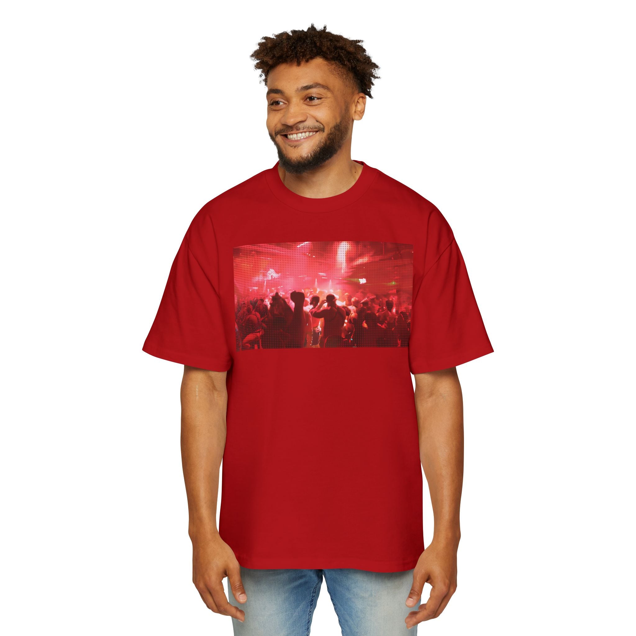Men's Heavy Oversized Tee, Trendy Streetwear Shirt, Cool Graphic Top, Casual Men’s Apparel, Lightweight Summer Tee, Perfect for Concerts Unisex T-Shirt – Bold Queer Streetwear Graphic Tee
