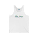 Yes, Diva Unisex Jersey Tank – Stylish and Comfortable Summer Wear with Club Riot queer streetwear design