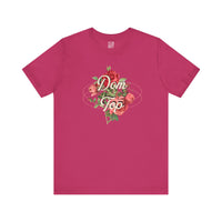 Floral Graphic V Unisex T-Shirt – Bold Queer Streetwear Graphic Tee