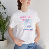 "Text me back" Humorous Relationship Texting Tee Unisex T-Shirt – Bold Queer Streetwear Graphic Tee