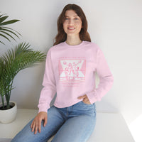 Graphic Sweatshirt Love Who You Want Dark Humor Marriage Equality Quote Crewneck Sweatshirt – Queer Streetwear Cozy Essential