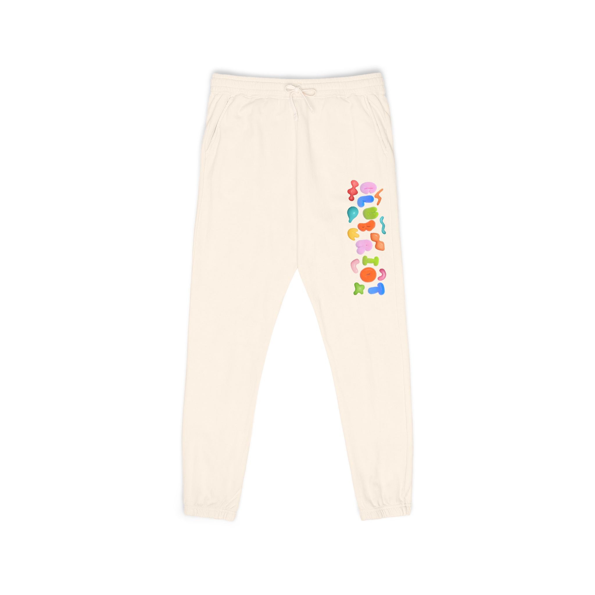 Colorful Floral Fleece Sweatpants, Cozy Unisex Joggers for Relaxation, Ideal for Spring, Gifts for Her, Casual Loungewear, Perfect for [...] – Club Riot Queer Streetwear