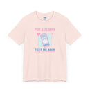 "Text me back" Humorous Relationship Texting Tee Unisex T-Shirt – Bold Queer Streetwear Graphic Tee