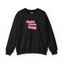 Vibrant Unisex Crewneck Sweatshirt, Cozy Fashion, Casual Wear, Gift for Friends, Colorful Sweatshirt, Everyday Comfort Crewneck Sweatshirt – Queer Streetwear Cozy Essential