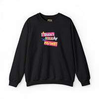 Vibrant Unisex Crewneck Sweatshirt, Cozy Fashion, Casual Wear, Gift for Friends, Colorful Sweatshirt, Everyday Comfort Crewneck Sweatshirt – Queer Streetwear Cozy Essential