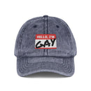 Vintage Cap (Embroidery) Snapback Trucker Cap – Embroidered Queer Streetwear Hat