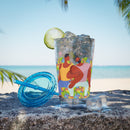 Sunsplash Tumbler, Colorful Couples Drinkware, Cute Travel Mug, Love Glassware – Bold Queer Streetwear Drinkware