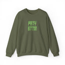 Sparkling Green Text Crewneck Sweatshirt | Casual Streetwear, Cozy Gift, Unisex Apparel, Everyday Fashion, Holiday Layering Crewneck Sweatshirt – Queer Streetwear Cozy Essential