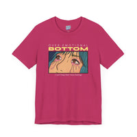 "Overemotional Bottom" Graphic T Unisex T-Shirt – Bold Queer Streetwear Graphic Tee