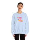Vibrant Unisex Crewneck Sweatshirt, Cozy Fashion, Casual Wear, Gift for Friends, Colorful Sweatshirt, Everyday Comfort Crewneck Sweatshirt – Queer Streetwear Cozy Essential