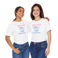 "Text me back" Humorous Relationship Texting Tee Unisex T-Shirt – Bold Queer Streetwear Graphic Tee