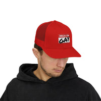 Snapback Trucker Cap Snapback Trucker Cap – Embroidered Queer Streetwear Hat