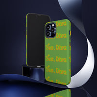 Bold 'Yes, Diva' Phone Case Phone Case – Bold Queer Streetwear Tech Accessory