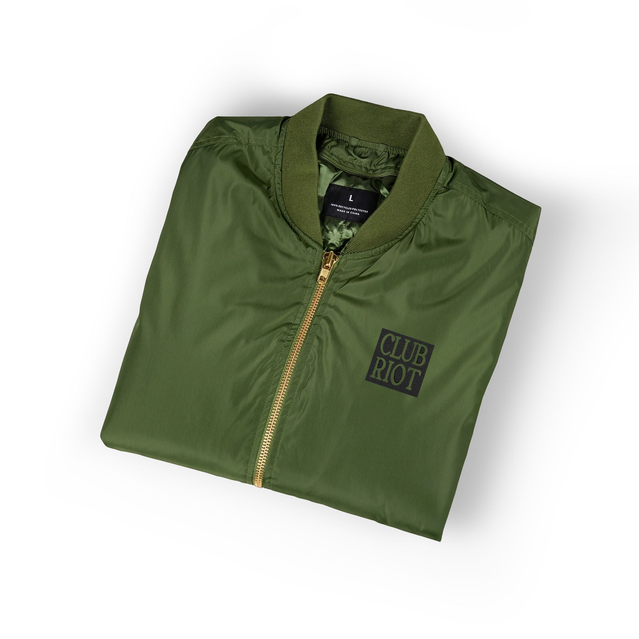 Bold Embroidered Bomber Jacket for Unique Style, Streetwear, Fashion Statement, Gift Idea, Sustainable Fashion – Club Riot Queer Streetwear