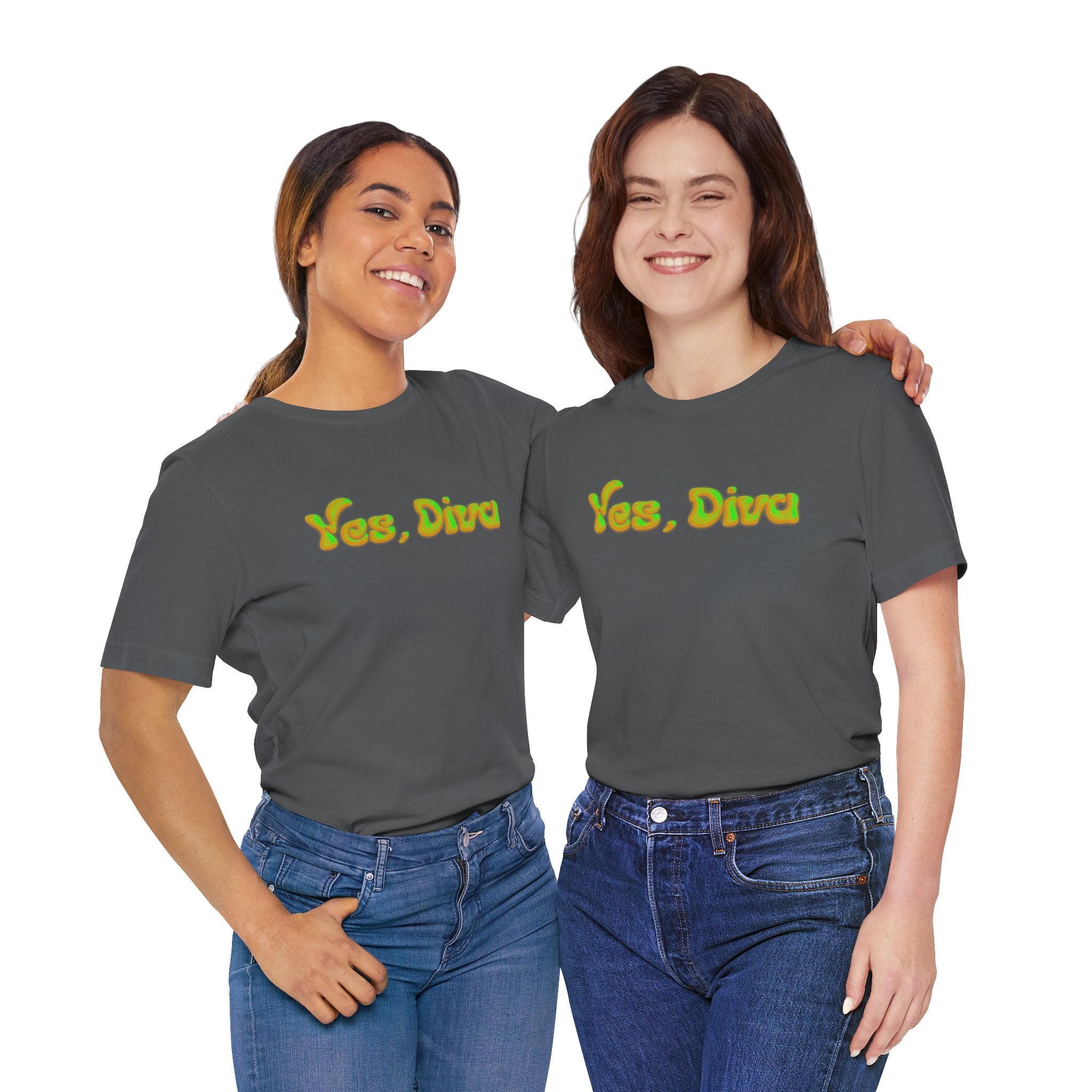 "Yes, Diva" Garment Unisex T-Shirt – Bold Queer Streetwear Graphic Tee