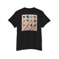 Unisex t-shirt with Club Riot graphic design – queer streetwear tee