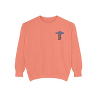 Unisex Garment-Dyed Sweatshirt, Casual Comfort, Cozy Vibes, Everyday Wear, Gift for Him/Her, Perfect for Relaxing