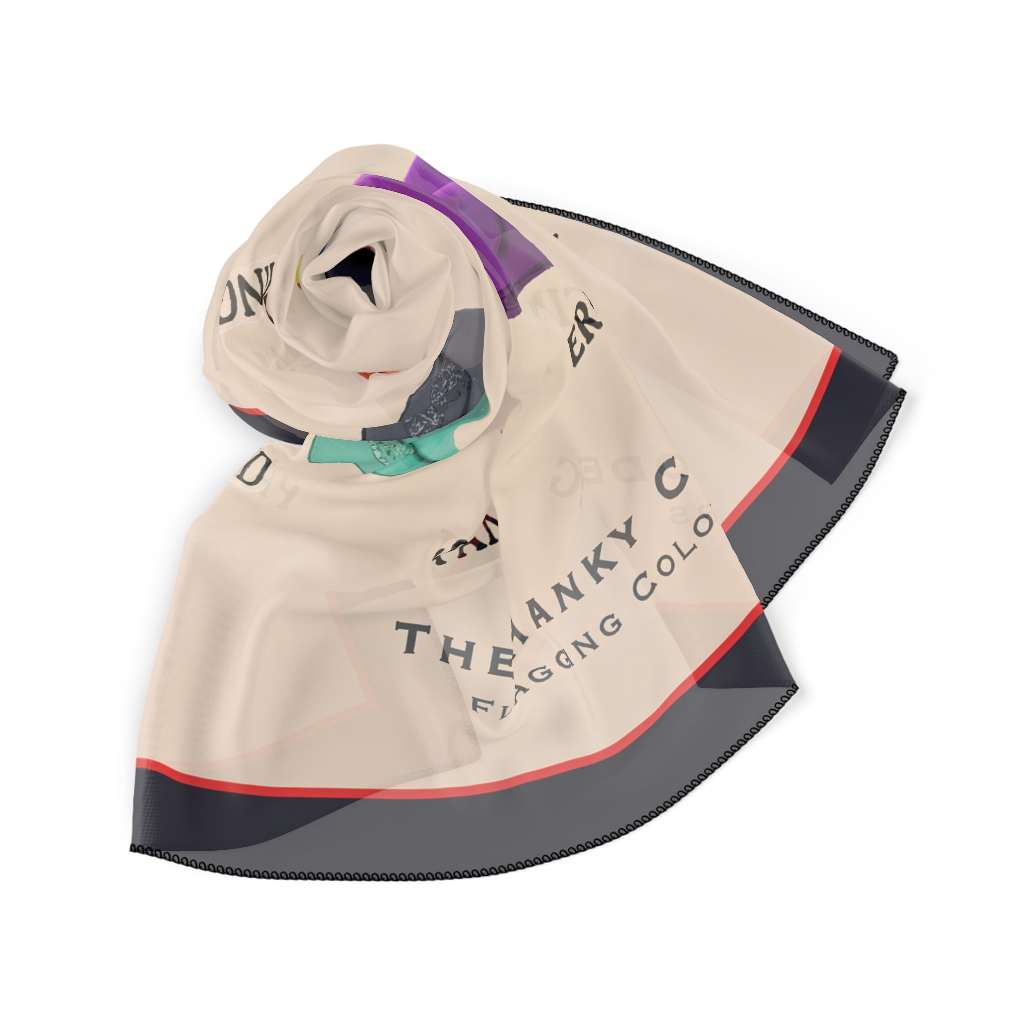 Poly Scarf with Hanky Code Design | Fashionable Accessory for Celebrating Pride, LGBTQ+ Events, or Casual Outings | Unique Gift Idea, [...] – Club Riot Queer Streetwear