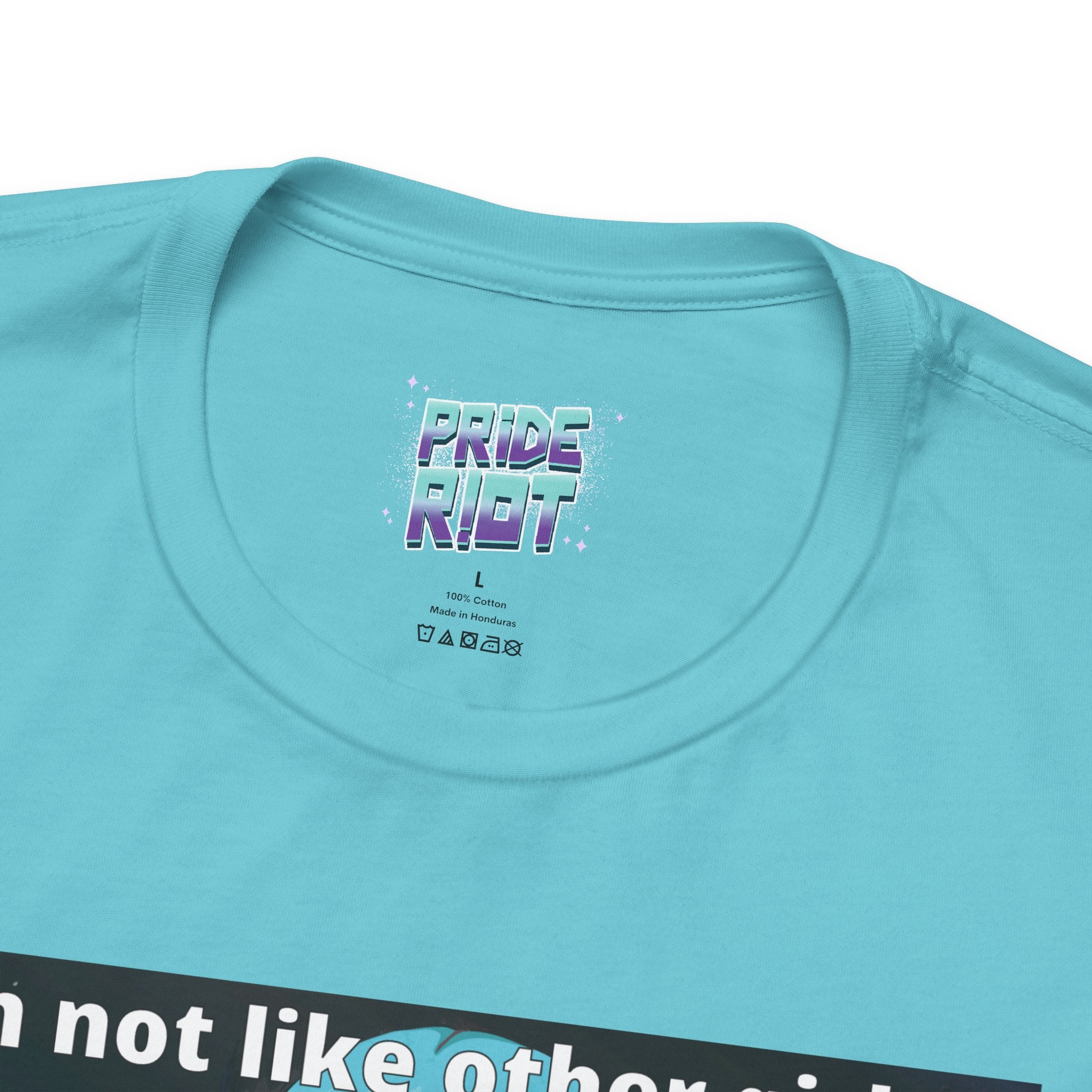 "I'm Not Like Other Girls" Unisex Short Sleeve Graphic T Unisex T-Shirt – Bold Queer Streetwear Graphic Tee