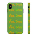 Bold 'Yes, Diva' Phone Case Phone Case – Bold Queer Streetwear Tech Accessory