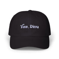 Yes, Diva Classic Dad Cap Snapback Trucker Cap – Embroidered Queer Streetwear Hat