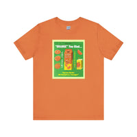 Retro Korean Orange Juice Tee Unisex T-Shirt – Bold Queer Streetwear Graphic Tee