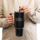 40oz Insulated Tumbler with Lid - Funny Beverage Goblin Design, Perfect for Gifts & Celebrations – Club Riot Queer Streetwear